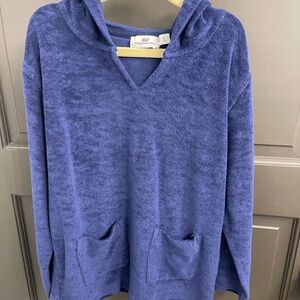 NWOT- Vineyard Vines kids Hooded terry towel Top